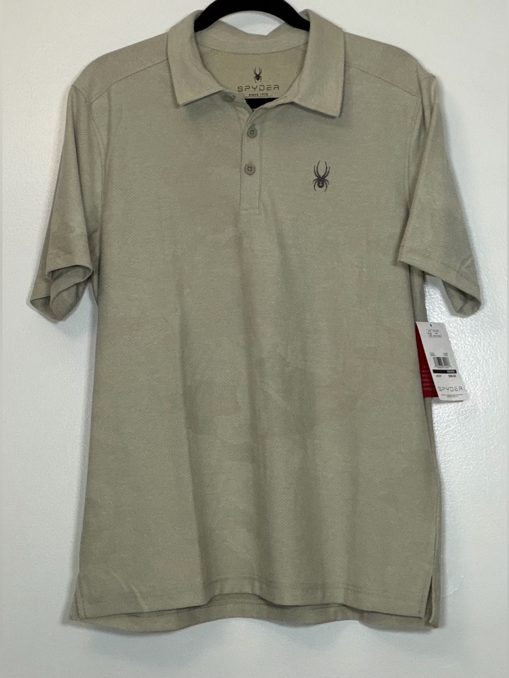 🆕 Spyder Men's Polo in Sandstone Beige